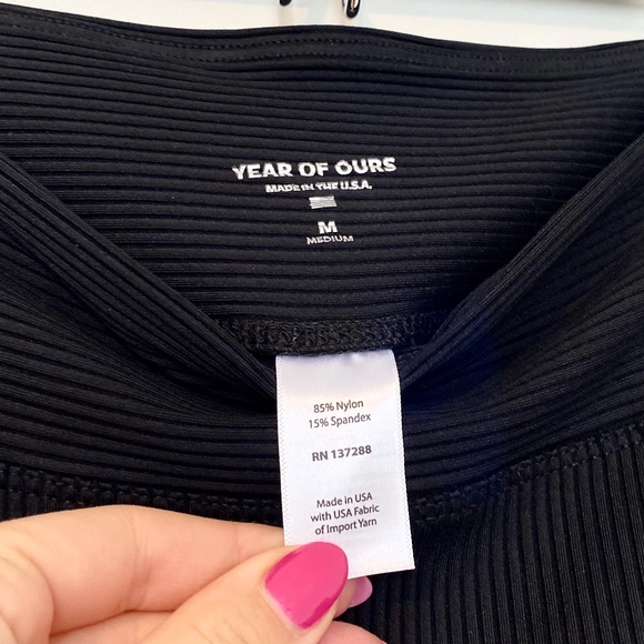 *NEW* RIBBED HIGH-WAISTED BIKE SHORT - Picture 6 of 6